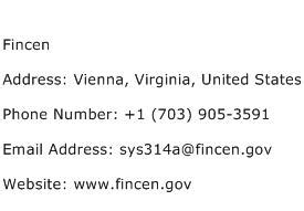 fincen contact phone number